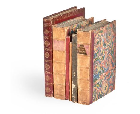 Ɵ MANUSCRIPT VOLUMES:   6 vols. Relating to travels in Naples, Belgium and France, book acquisitions, a common place book wit