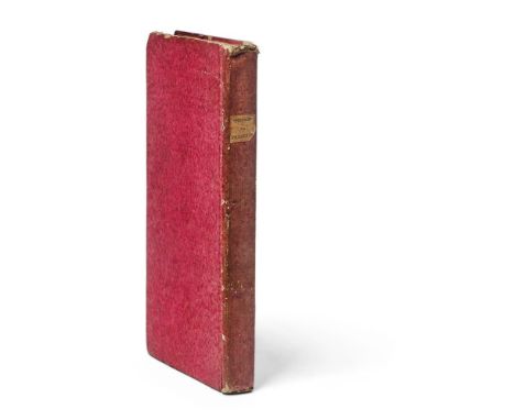Ɵ FRANKLIN, Benjamin. The Way to Wealth. single volume, half-title, (signature on verso of Harriet Douglas), portrait, 32pp. 