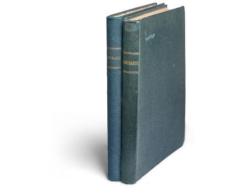 Ɵ  VANITY FAIR.  2 vols., containing 107 coloured portraits, and one double-page scene 'Tattersall's Ring', contemporary clot