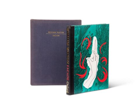 Ɵ FACADE: AN ENTERTAINMENT. THE POEMS BY EDITH SITWELL; THE MUSIC BY WILLIAM WALTON. Oxford University Press, 1972.  single v