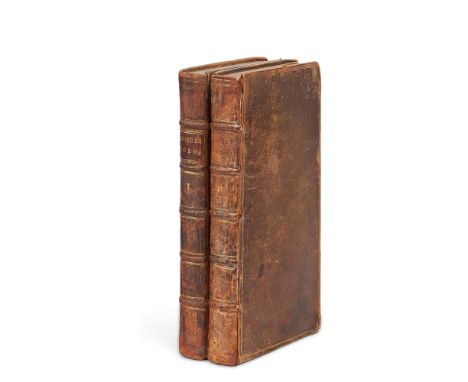 Ɵ  LEAPOR, Mary.  Poems upon Several Occasions.  2 vols., first edition, contemporary calf, worn, 8vo, 1748-1751.Provenance:C