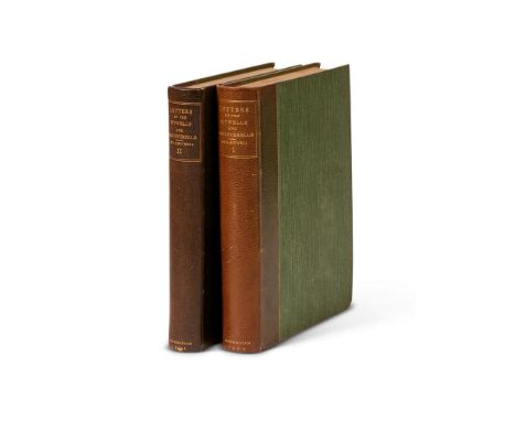 Ɵ SITWELL, George Sir.  (1860 - 1943).   Letters of the Sitwells and Sacheverells Being a Selection of their Letters and othe