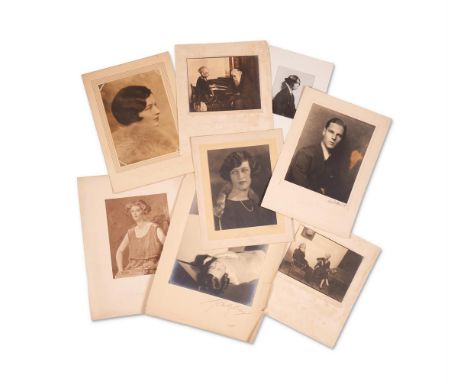 BRIGHT YOUNG THINGS: a folio of seven portrait photographs, 1920s-30s. comprises: HERBERT RICHARD LAMBERT. (British, 1882 - 1