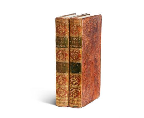 Ɵ  SMITH, Adam.  The Theory of Moral Sentiments.  2vols., sixth edition, contemporary tree calf, spines gilt, 8vo., 1790.   T