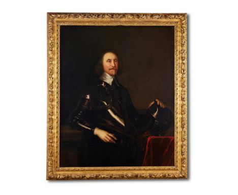 CIRCLE OF ROBERT WALKER (BRITISH 1607-1658)PORTRAIT OF SIR NATHANIEL BARNARDISTON IN ARMOUROil on canvasLater inscribed with 
