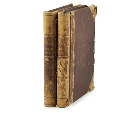 CHARLES RENNIE MACKINTOSH: TWO MANUSCRIPT ACCOUNT BOOKS  JOHN HONEYMAN &amp; KEPPIE [AND] HONEYMAN, KEPPIE &amp; MACKINTOSH  