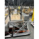 (2) Global Wood Butcher Block Shop Tables 6' x 30" Top