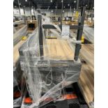 (2) Global Wood Butcher Block Shop Tables 6' x 30" Top