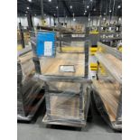 (2) Global Wood Butcher Block Shop Tables 6' x 30" Top