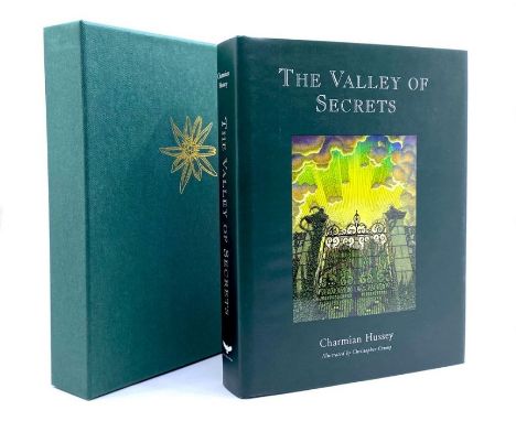 Hussey, Charmian; Christopher Crump (Illust.). The Valley of Secrets, ten first Deluxe Special Limited Editions, each signed 