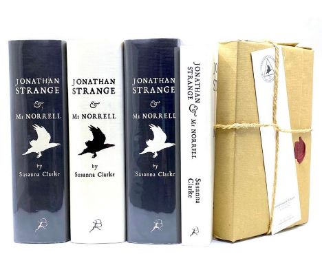 Clarke, Susanna. Jonathan Strange &amp; Mr Norrell, two Uncorrected Proofs, 'bound manuscripts', London: Bloomsbury, 2004, wi