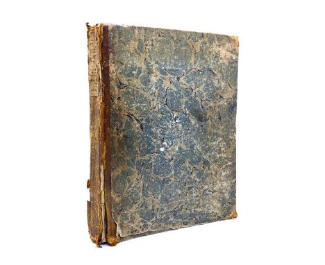 Manuscript book of acts &amp; legal proceedings relating to Wirksworth, Derbyshire, 1800s to 1810s, dealing with various agre