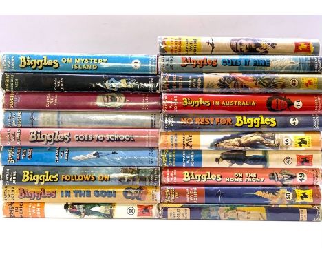 Johns, W. E. Collection of 18 first editions in dust-jackets, 12 published by Hodder &amp; Stoughton, six by Brockhampton Pre