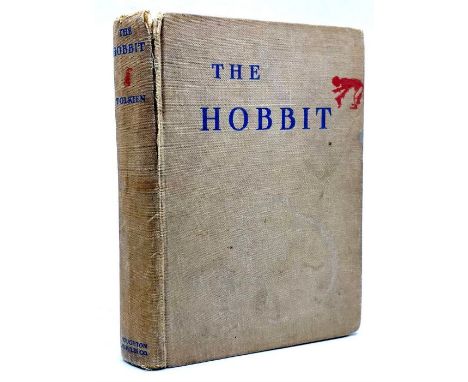 Tolkien, J. R. R. The Hobbit, first American edition, second state [publisher's logo on title, 'Chapter VI instead of VII on 