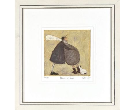 Sam Toft (British, b. 1964). Lean On Me, limited edition giclee print numbered 165/295, signed l.r., 20cm by 19cm, framed &am