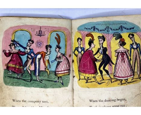 [Cruikshank, Robert]. The Dandies' Ball; Or, High Life in the City, first edition, London: John Marshall, 1819. Octavo, stitc