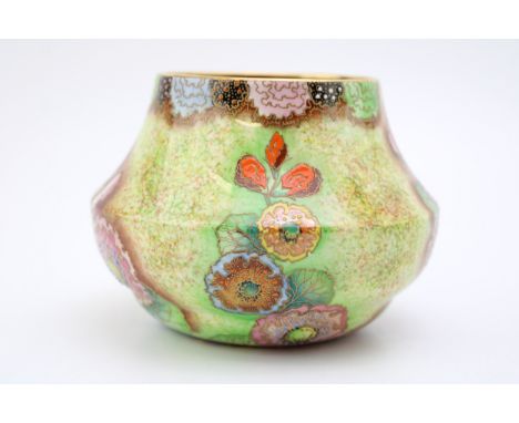 Carlton Ware Hollyhocks vase, pattern 3818, height 9.5cm  good condition, no signs of restoration or damage, slight crazing