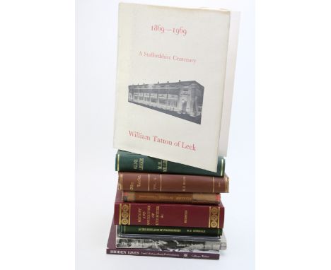 A collection of local North Staffordshire interest books, Leek and Staffordshire Moorlands, to include 'Olde Leake', M.H. Mil