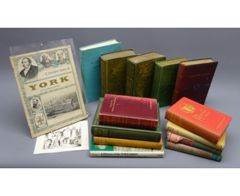 Dixon W. Scarth: In the North Countree 1889; two other works by the same author on hunting; five books of Yorkshire interest;