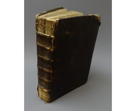 The Historie of all the Romane Emperors - Translated by William Traheron - 1668. Later manuscript title page in black and red