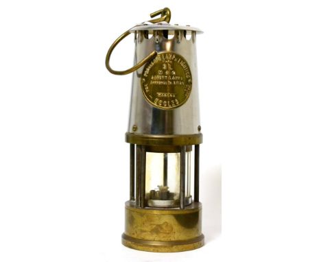 A miner's lamp, The Protector Lamp & Lighting Co Ltd, Eccles 