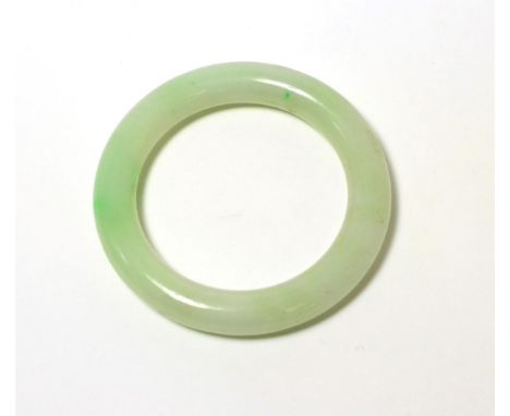 A jade bangle 74.98g gross 