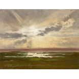 Carl Frederik Aagaard. Skandinavische Küstenlandschaft. 1888