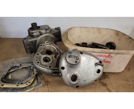 A box of Norton gearbox spares