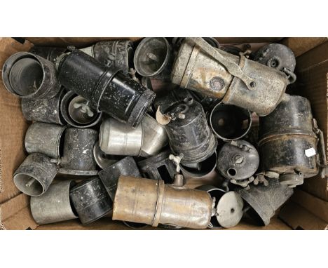 A collection of acetylene generators and parts, to include Lucas King of the Road, P&amp;H, Miller and Hall