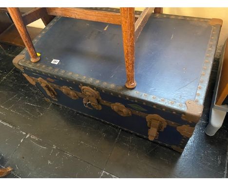 An old travel trunk