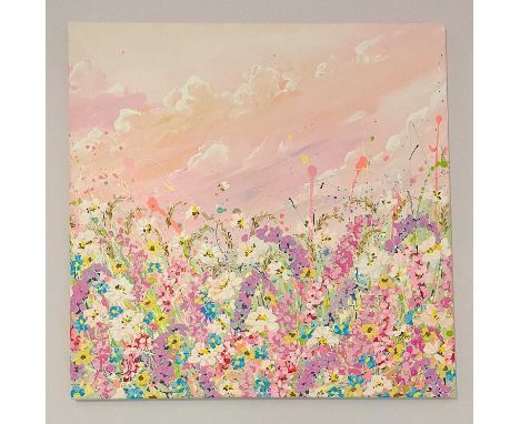 Arianna Taliadoros (b.1997)Summer MeadowsSignature (to reverse)Acrylic60 x 60cm
Arianna Taliadoros is an abstract artist who 