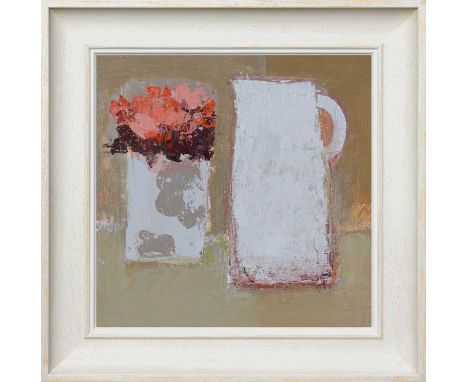 Sonia Barton (b.1958)Autumn CyclamenSigned (to reverse)Acrylic on board21.5 x 21.5cm
Sonia Barton gained a B.A. (Hons) in Fin