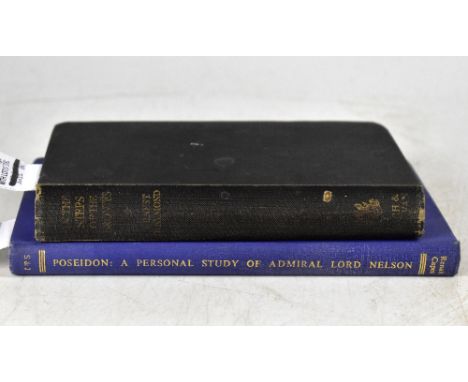 Two books owned and signed by Sir Barnes Neville Wallis, of WWII 'Dam Busters' raid fame, Renalt Capes; 'Poseidon A Personal 