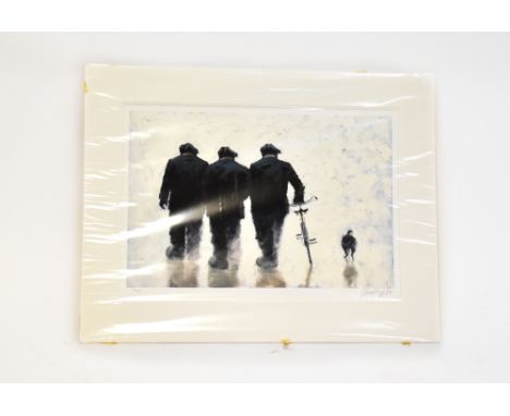 AFTER ALEXANDER MILLER (Scottish, born 1960); a limited edition giclée print, titled 'One of the Boys', signed in pencil lowe
