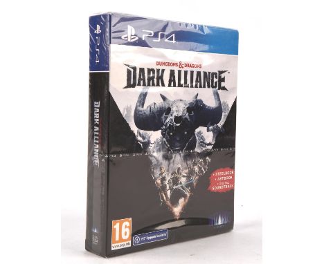 PlayStation 4 (PS4) Dungeons & Dragons: Dark Alliance (PAL) w/Steelbook, Art Book and Digital Soundtrack - Factory Sealed Ite