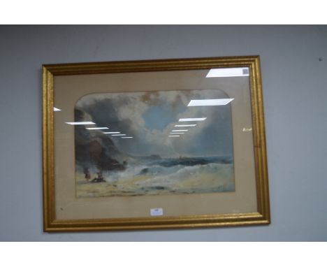 Victorian Pastel Seascape 