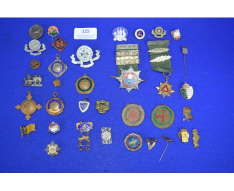 Enamel Badges etc. Including Boy Scouts and Girl Guides 