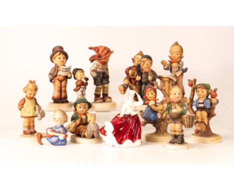 A collect of Goebel including Little Gardener, Band Leader, Street Singer, March Winds, Apple Tree Boy & Girl etcc together w