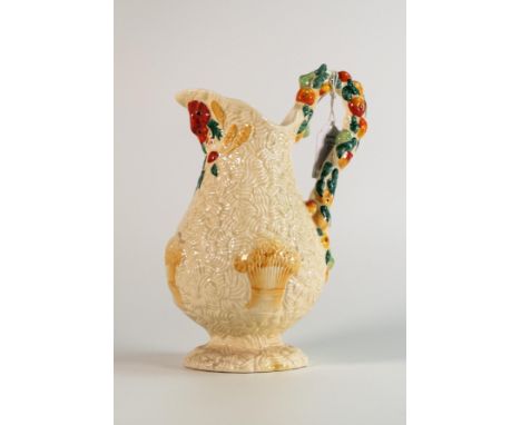Clarice Cliff Embossed Celtic Harvest Small Jug, height 22cm 