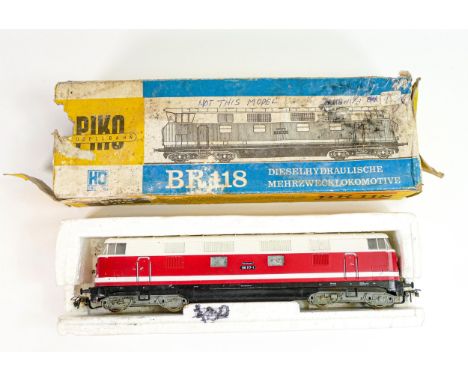 Model train - Piko / Gutzold 118 Diesel 118 locomotive engine only 