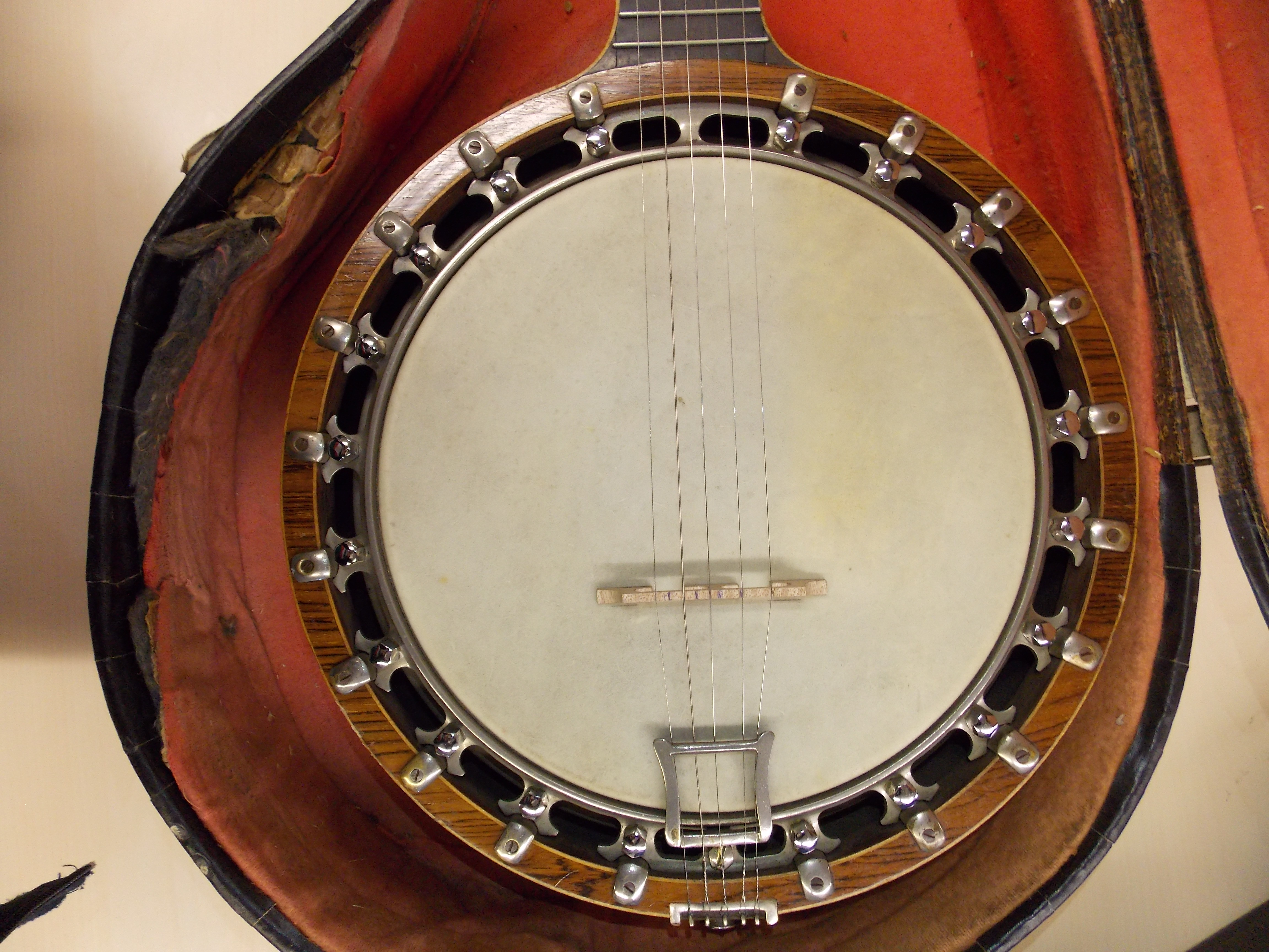 ROSEWOOD 'THE NEW WINDSOR' ZITHER BANJO BY A.O. WINDSOR OF BIRMINGHAM