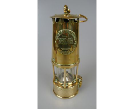 Brass miners lamp 