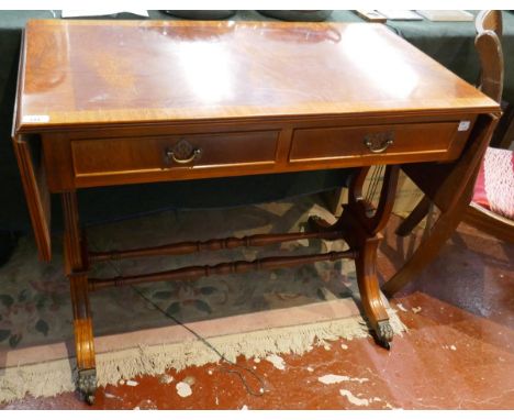 Mahogany sofa table 