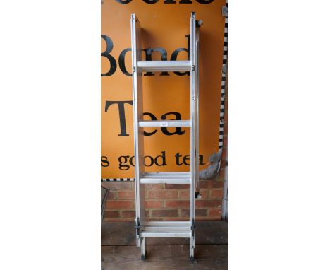 3 section aluminium ladder 