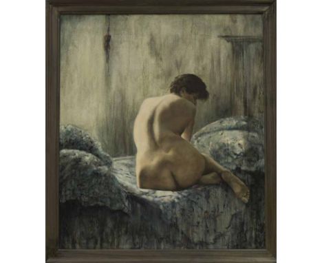 * KAREN MCINTYRE,
AFTER
oil on canvas
129cm x 112cm
Framed
Label: Compass Gallery, Glasgow