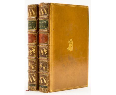 London.- [Egan (Pierce), imitation] Real Life in London; or, The Rambles and Adventures of Bob Tallyho, Esq., 2 vol., 32 hand