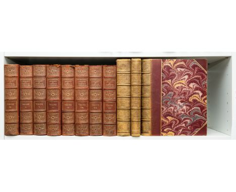 NO RESERVE Garnett (Richard) and others, editors. The International Library of Famous Literature, vol. 1-8, 13 &amp; 14 only 