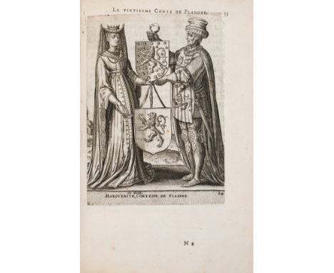 Heraldry &amp; Genealogy.- Martin (Cornelius) Genealogies des forestiers et contes de Flandres auec brieue histoire de leurs 