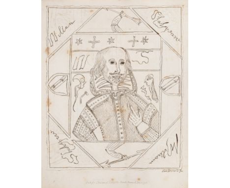 Shakespeare Forgeries.- Ireland (William Henry) Miscellaneous Papers and Legal Instruments under the Hand and Seal of William