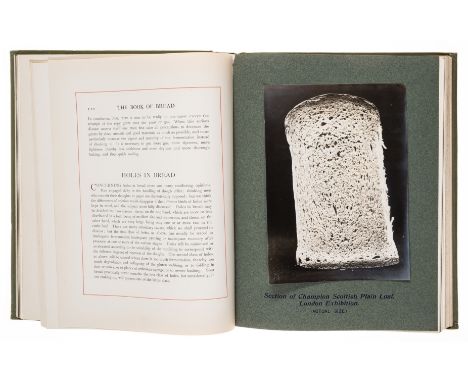 Bread.- Photobook.- Simmons (Owen) The Book of Bread, first edition, 2 tipped-in gelatin silver prints, 8 tipped in black &am
